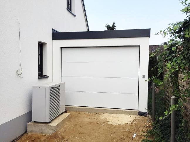 Garage 3,5mx9m in Holzständerbauweise in Düsseldorf