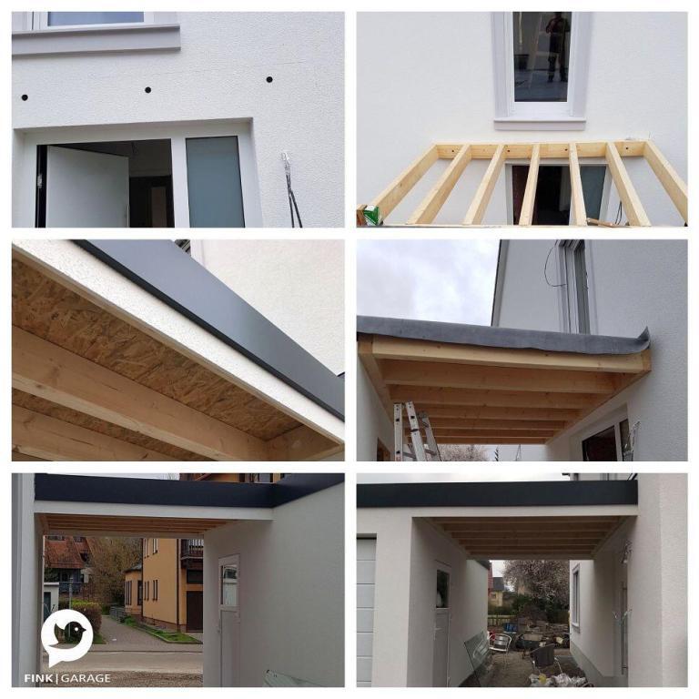 überdachung Zwischen Haus Und Garage Braunpulsonicquickly