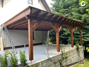 Fink Garage - Carport Bausatz - Dachauflage 3-Schichtplatten